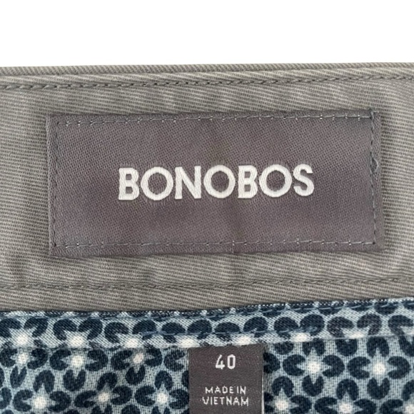 Bonobos Men's Charcoal Flat Front Shorts - Picture 8 of 8